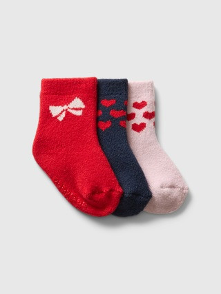 Baby Cozy Socks (3-Pack) | Gap (US)