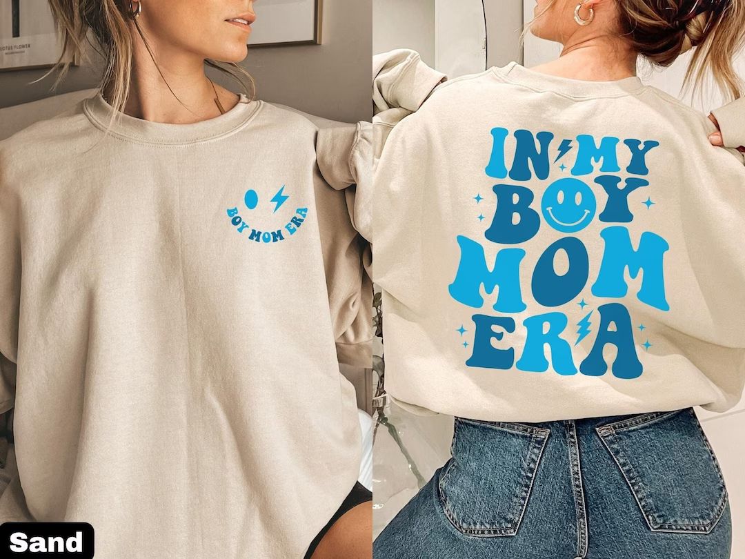 Boy Mama Sweatshirt Boy Mama Era Sweatshirt Boy Mom Club - Etsy | Etsy (US)