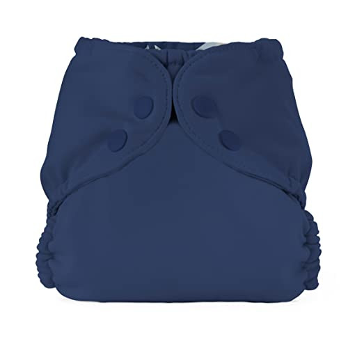 Esembly Cloth Diaper Outer, Swim Diaper, Waterproof Cloth Diaper Cover, Leak-Proof and Breathable Layer Over Prefolds, Flats or Fitteds, Reusable with Snap Closure - Size 2 (18-35lbs), Ink | Amazon (US)