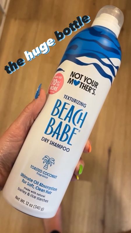 HUGE bottle of Not Your Mother’s Beach Babe Dry Shampoo 

#LTKBeauty #LTKFindsUnder50