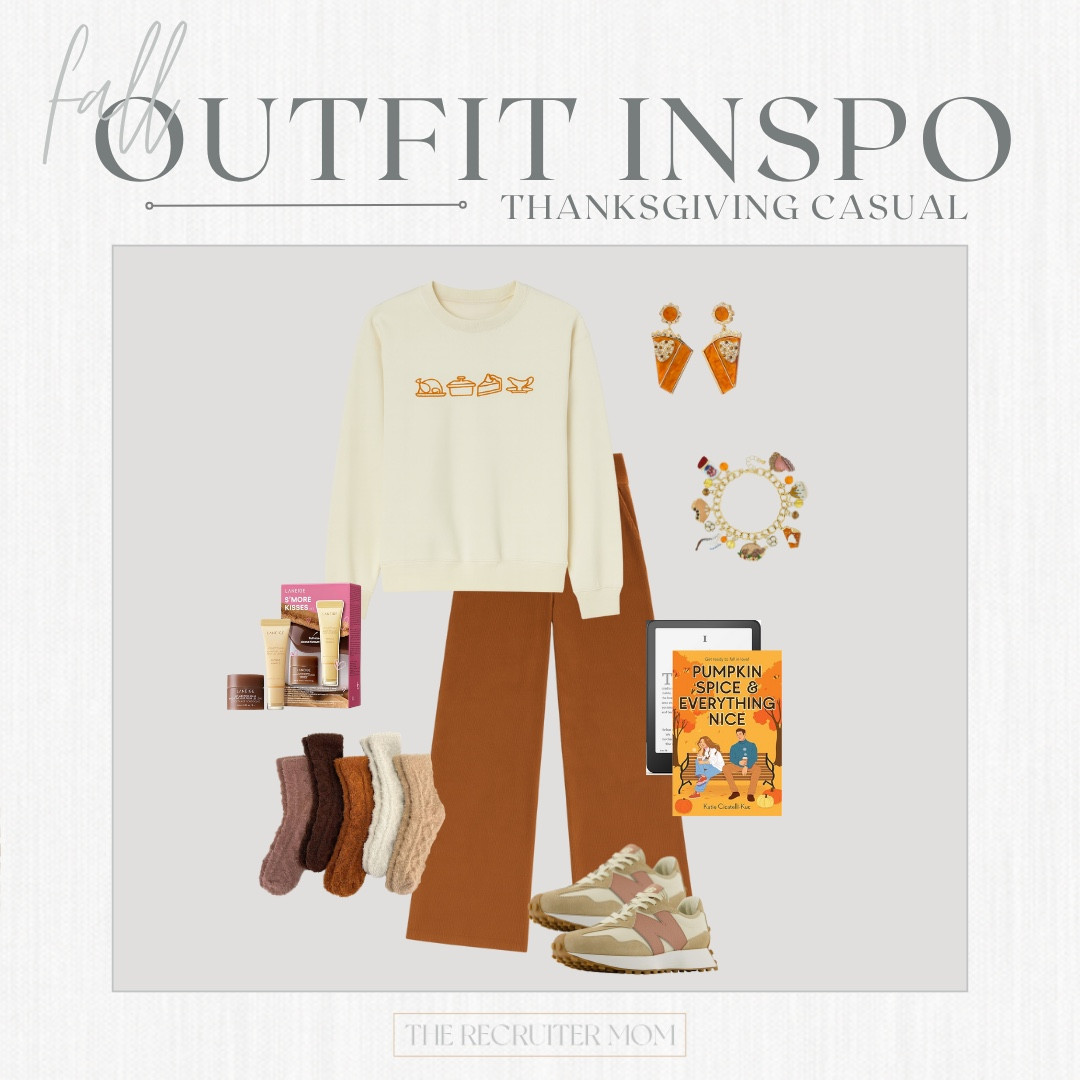 Thanksgiving Casual Sweatshirt and Wide Leg Pant Outfit #thanksgivingoutfit #thanksgivingday #falloutfit 

 

#LTKSeasonal #LTKOver40 #LTKMidsize