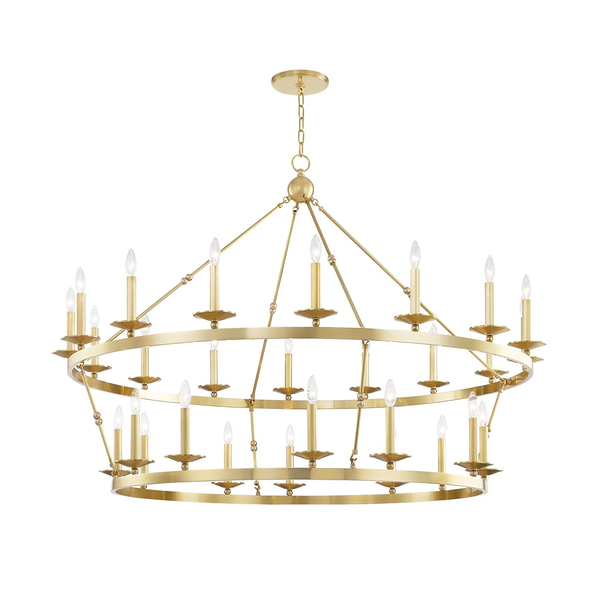 Allendale 28 Light Chandelier | Burke Decor