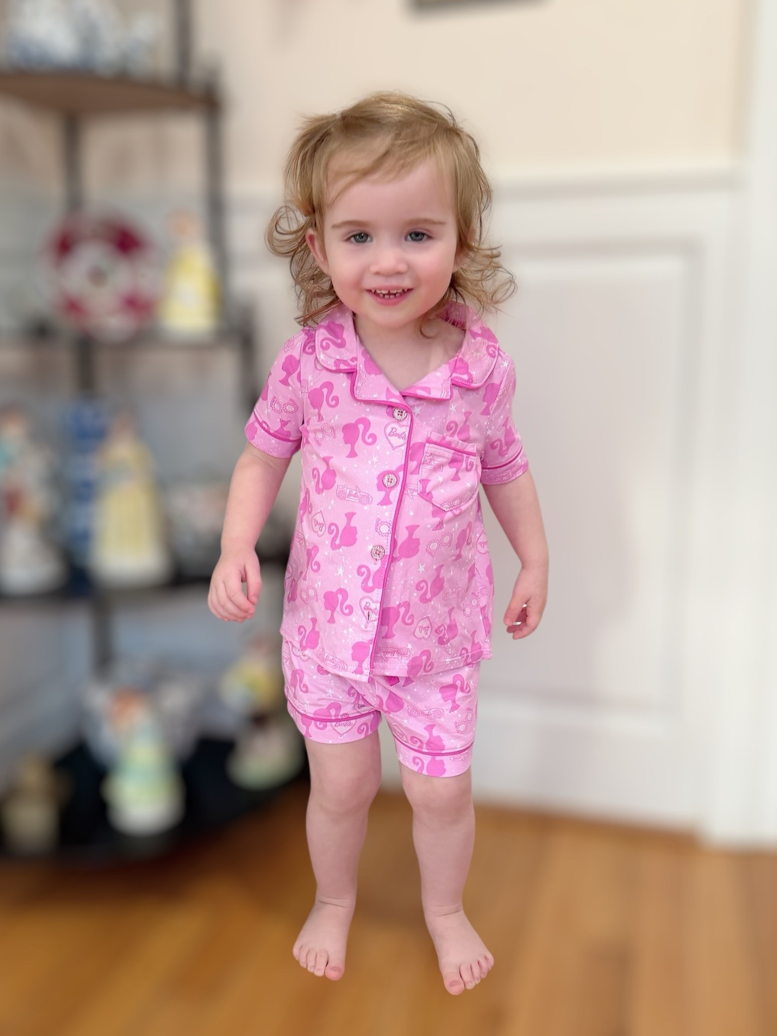 Barbie Toddler Pajamas 💗 Affordable Walmart Find


The sweetest little Barbie pajama set 💗 These toddler button-front short sleeve PJs are soft, comfy, and such a cute bedtime look. I love the bright pink Barbie print and the lightweight fabric for warmer nights. Such an affordable find from Walmart and perfect for any little Barbie fan! ✨🩷

barbie toddler pajamas, toddler girl pajamas, pink barbie pjs, walmart kids pajamas, affordable toddler clothing, toddler sleepwear, barbie outfit for girls, cute toddler pajama set, girls summer pajamas, walmart kids fashion

#LTKKids #LTKSpringSale #LTKBaby