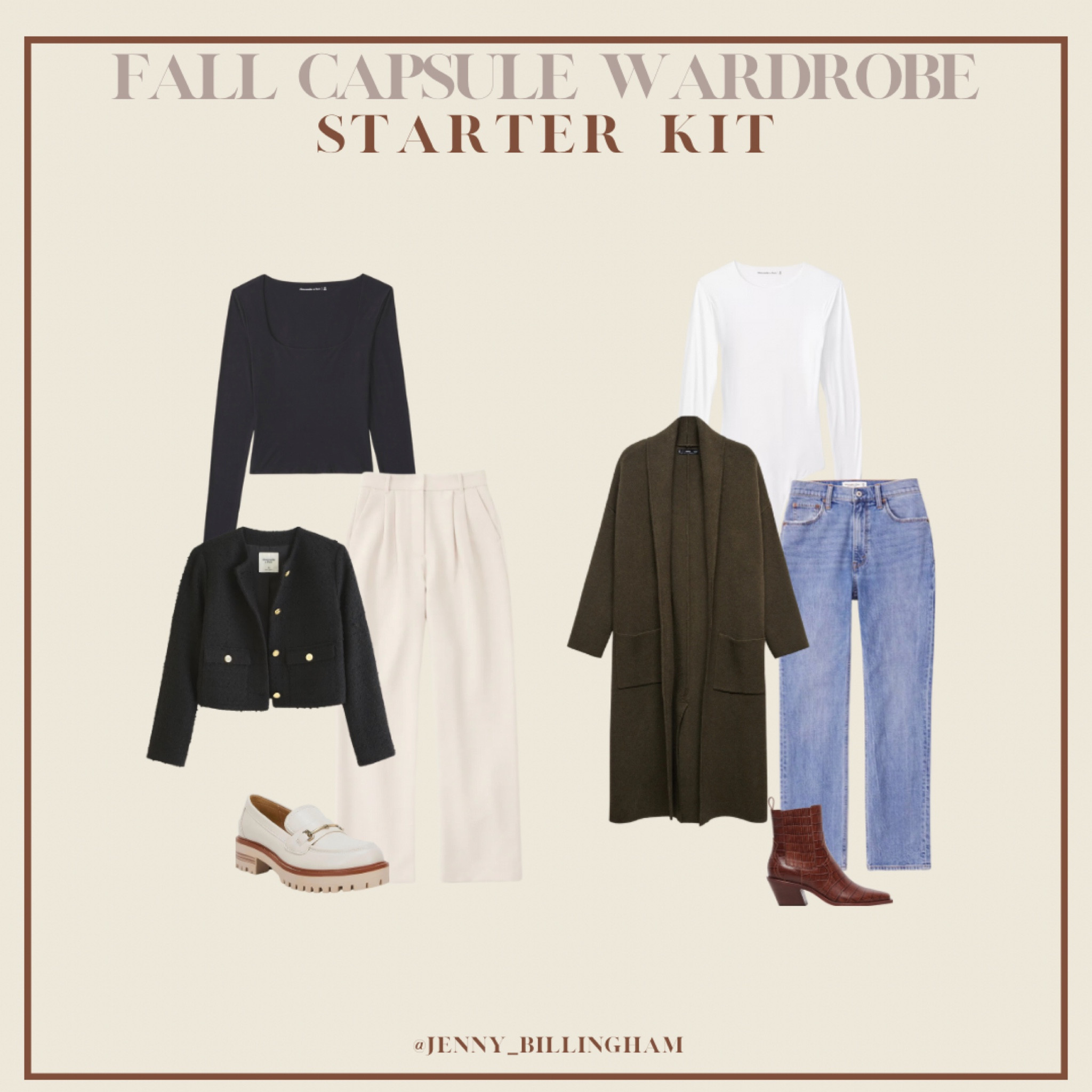 Fall capsule wardrobe outfits on sale with code AFKATHLEEN

#LTKstyletip #LTKfindsunder50 #LTKfindsunder100