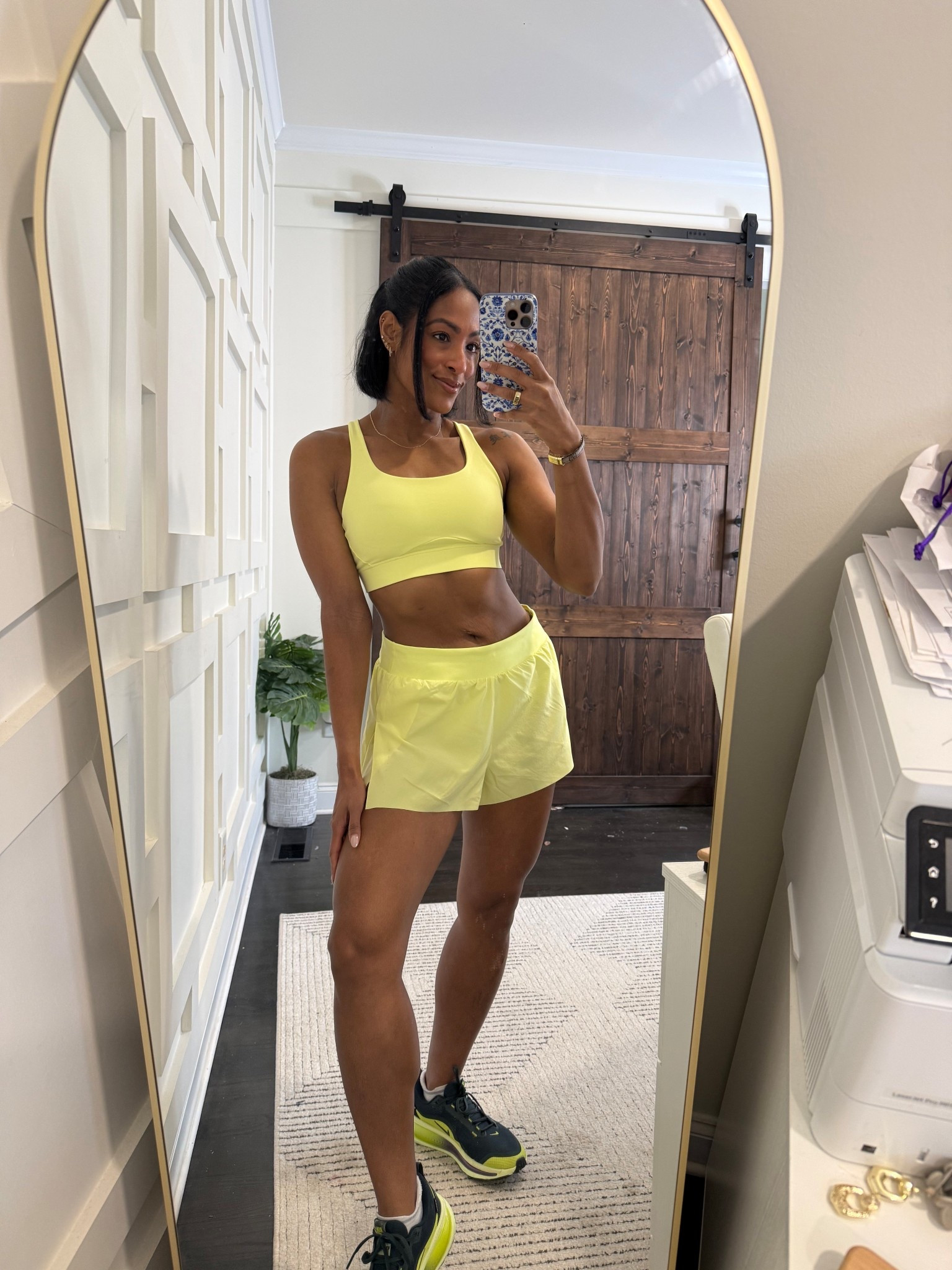 Love this new running set! Size down in the shorts. #Athleta #Runningootd #Runningclothes 

#LTKfitnessgoals #LTKootd #LTKmorningroutine