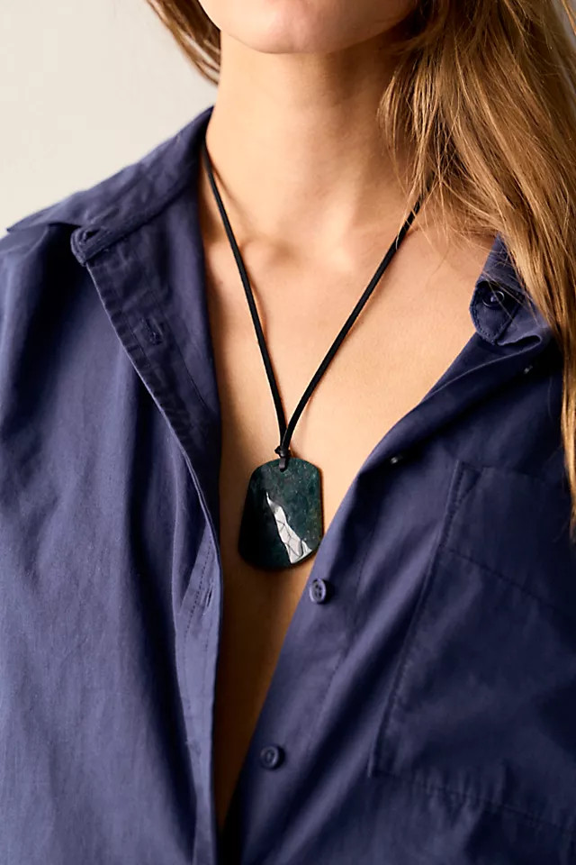 Lena Semiprecious Stone Necklace | Free People (Global - UK&FR Excluded)
