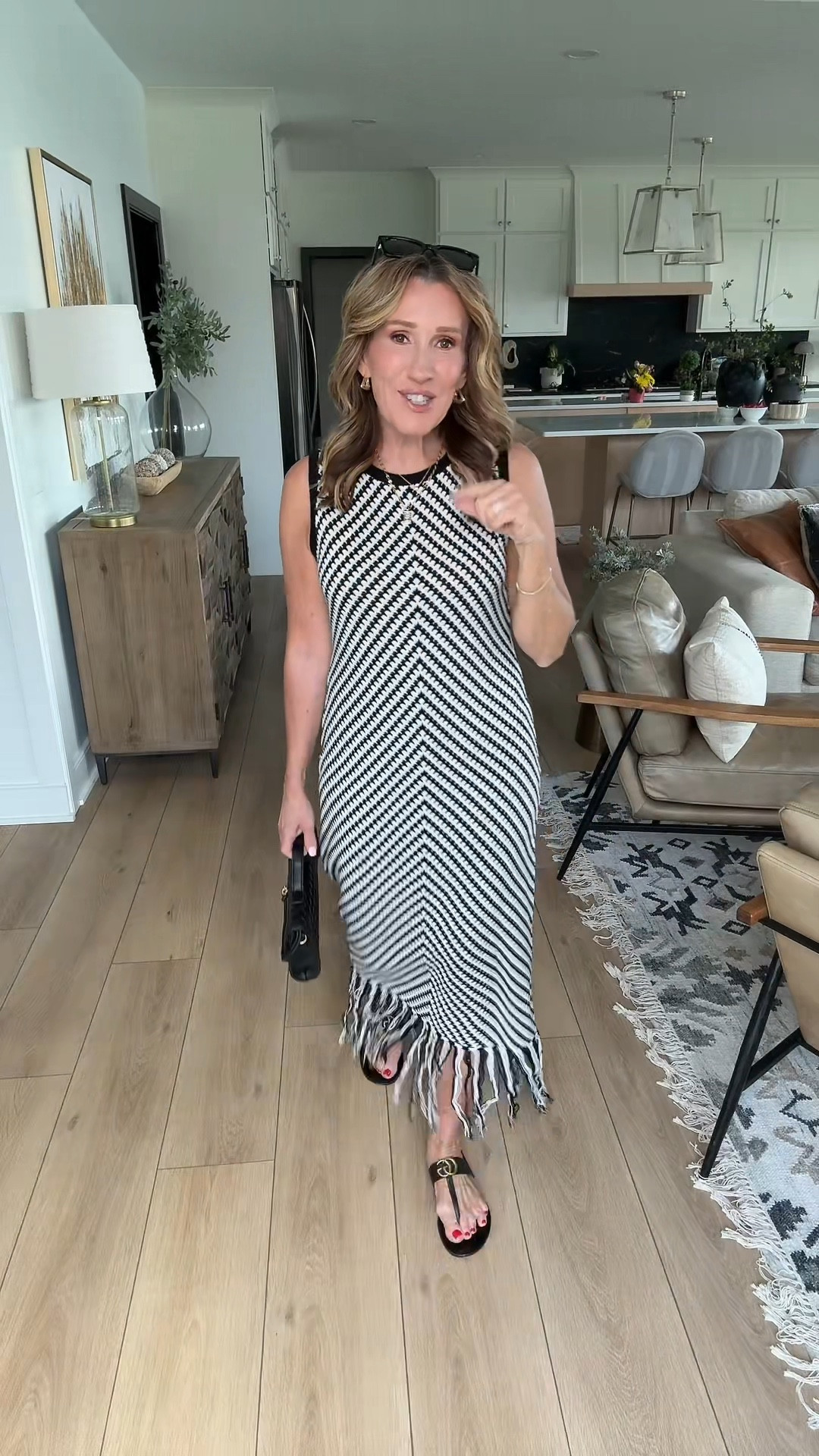 Got this darling dress for an upcoming trip 😊 it has the best fit and feel ✨ and it is affordable 🥰 I am in a small 

#LTKSeasonal #LTKOver40 #LTKTravel