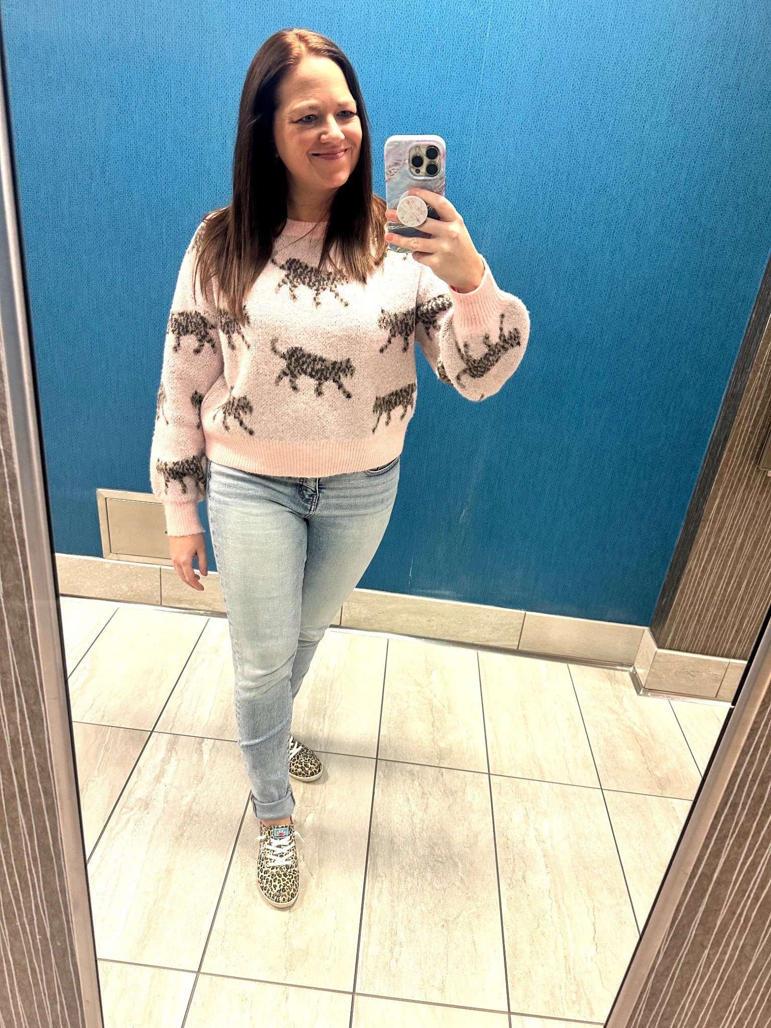 In office outfit. Casual outfit.
Jeans are 29x 30” and super long so cuffed them! Sweater runs to size.


#LTKootd