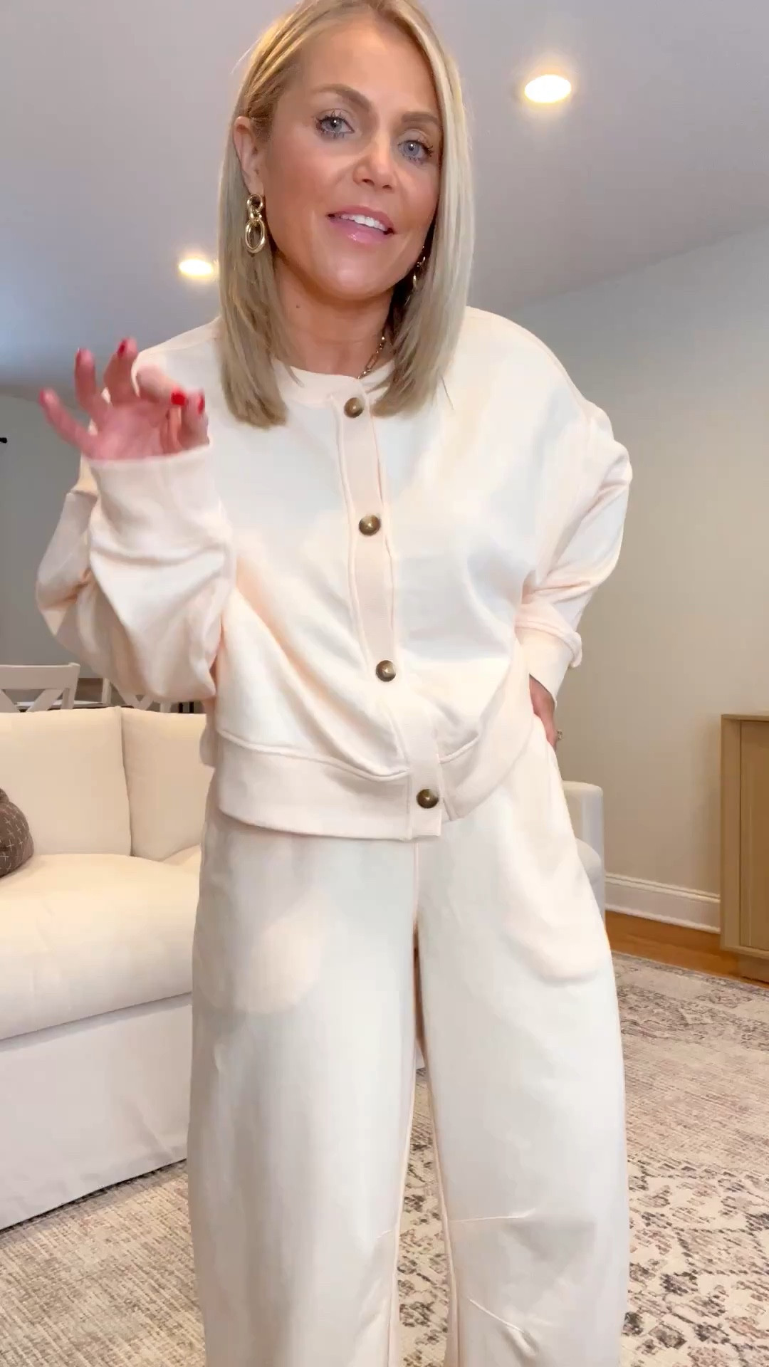 Target New Arrivals! 
This loungewear set is so good! Super soft and I love the peach color!!


Spring outfits, casual outfits, target style, target finds, target spring fashion, barrel leg jeans, oversized sweatshirt, petite style, midsize fashion, loungewear, matching set

#LTKSeasonal #LTKPetite #LTKMidsize