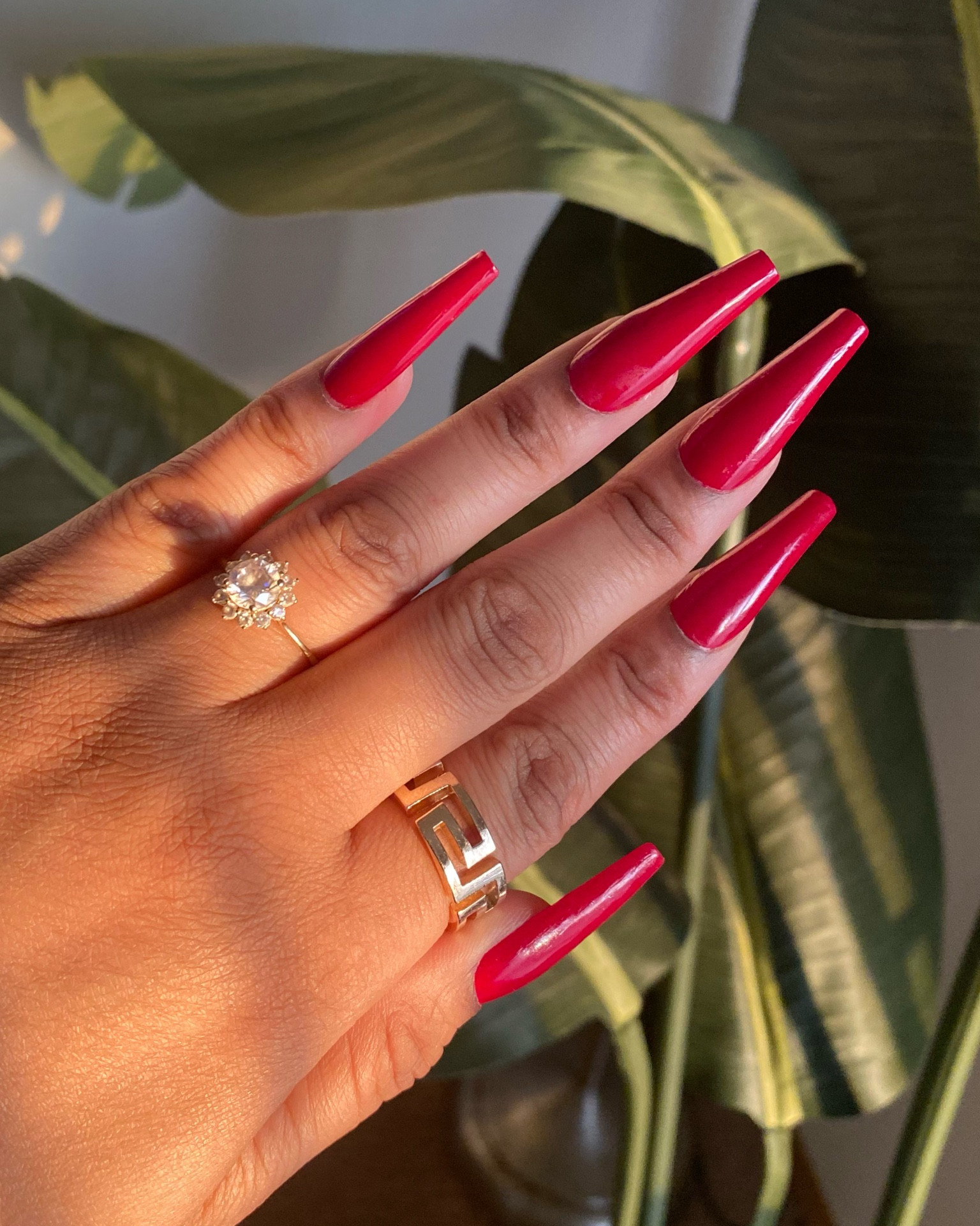 Holiday Nails, Red Nails, Long nails

#LTKCyberweek #LTKbeauty #LTKHoliday