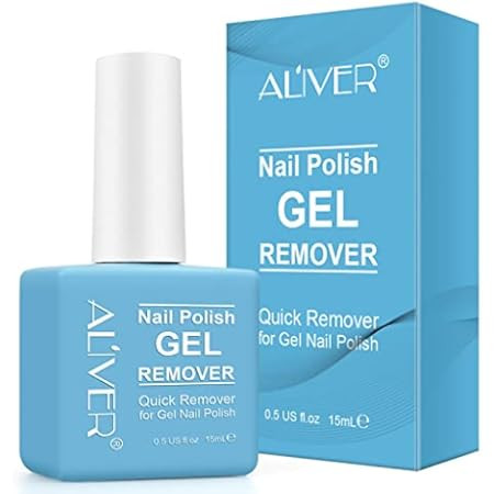 Nail Polish Remover, gel polish remover in 3-5 Minutes Easily Removes Soak-Off Gel Nail Polish, Easi | Amazon (US)
