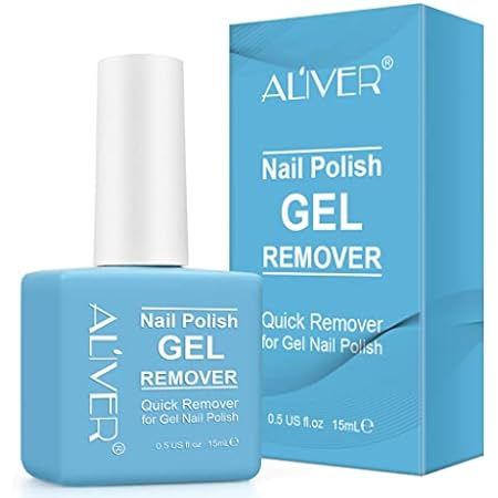 Nail Polish Remover, gel polish remover in 3-5 Minutes Easily Removes Soak-Off Gel Nail Polish, Easi | Amazon (US)