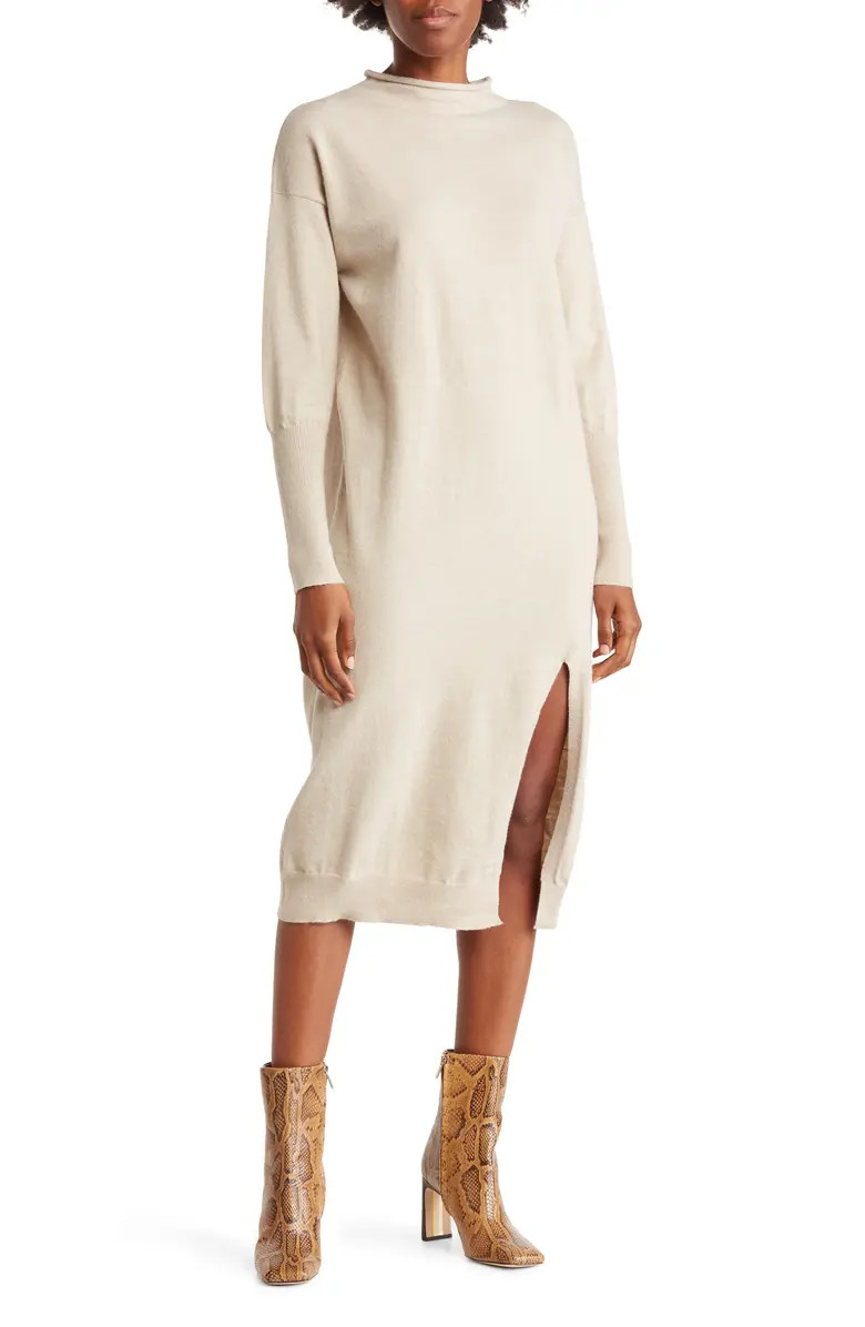STITCHDROP Badlands Side Slit Sweater Dress | Nordstromrack | Nordstrom Rack