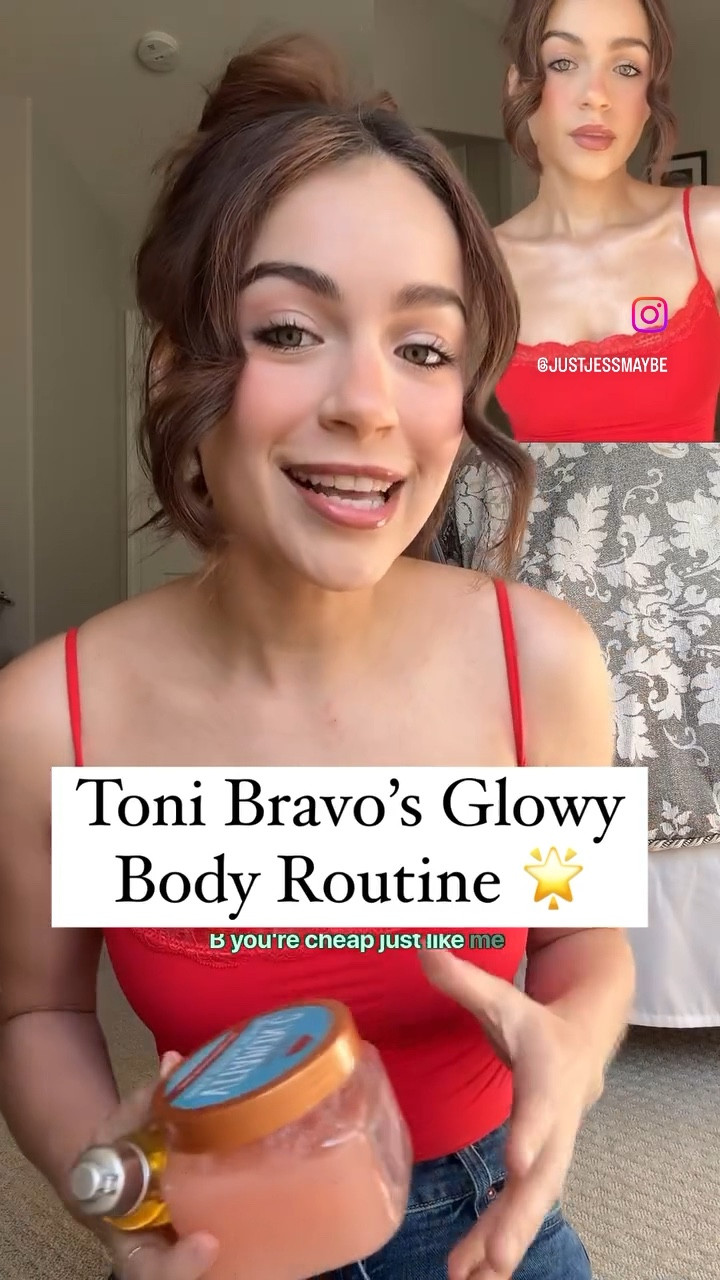 How to get glowy skin 101. I tried Toni bravos body care routine for her glowy skin so we gave it a try 🌟

#LTKFindsUnder50 #LTKVideo #LTKBeauty