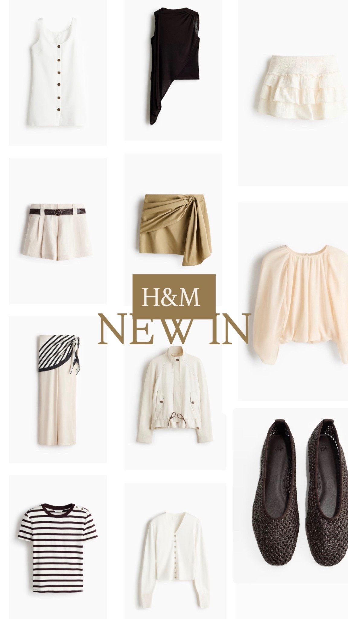 H&M New in/ Spring/ beige, Khaki, White, elegant Looks,

#LTKdeutschland #LTKsummer #LTKspring