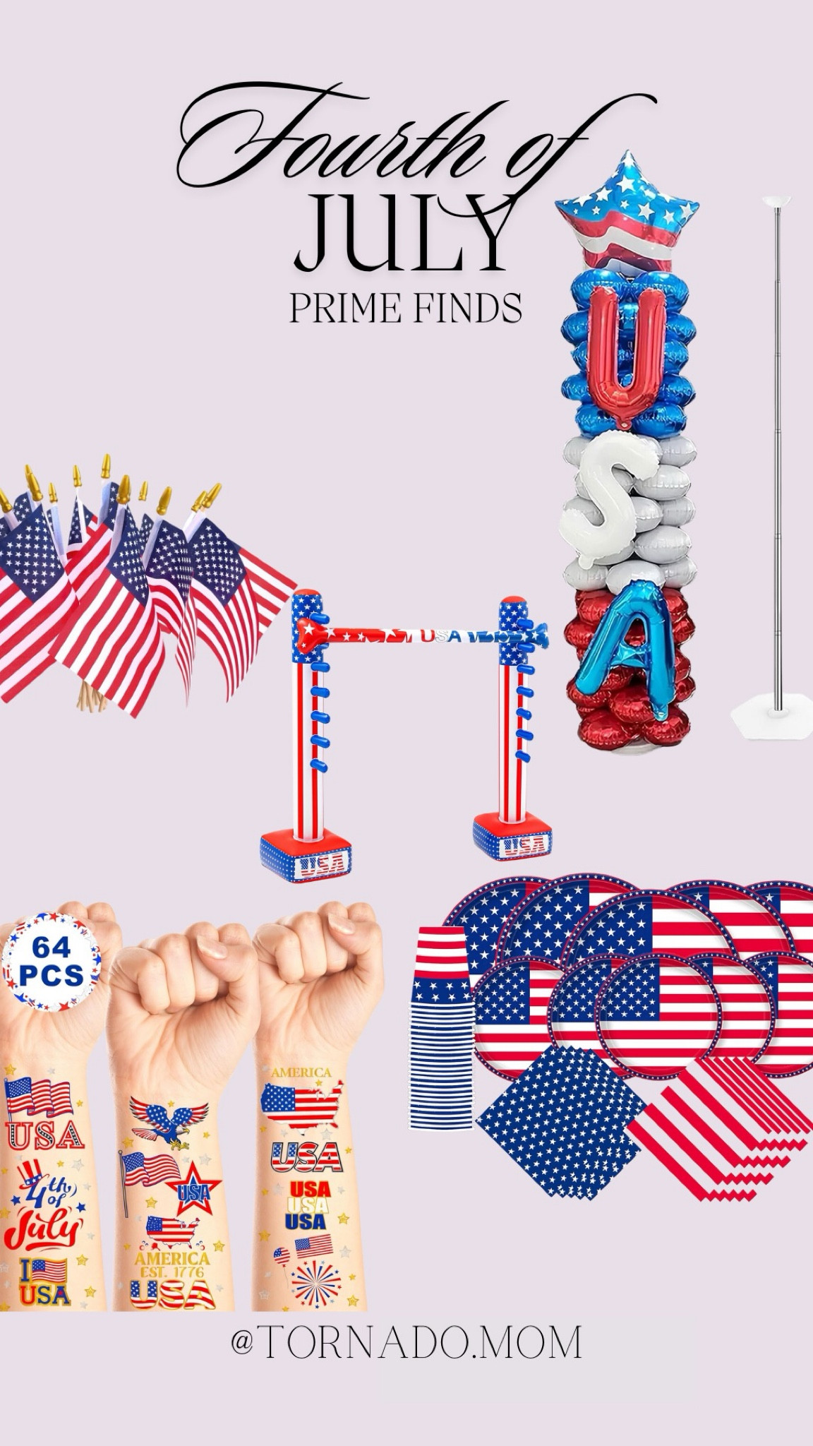 Fourth of July Amazon Prime Finds that will be here in time for the holiday!! And are great for your backyard bash with kids and family 🇺🇸❤️🫶🏼

#LTKParties #LTKSeasonal #LTKFamily