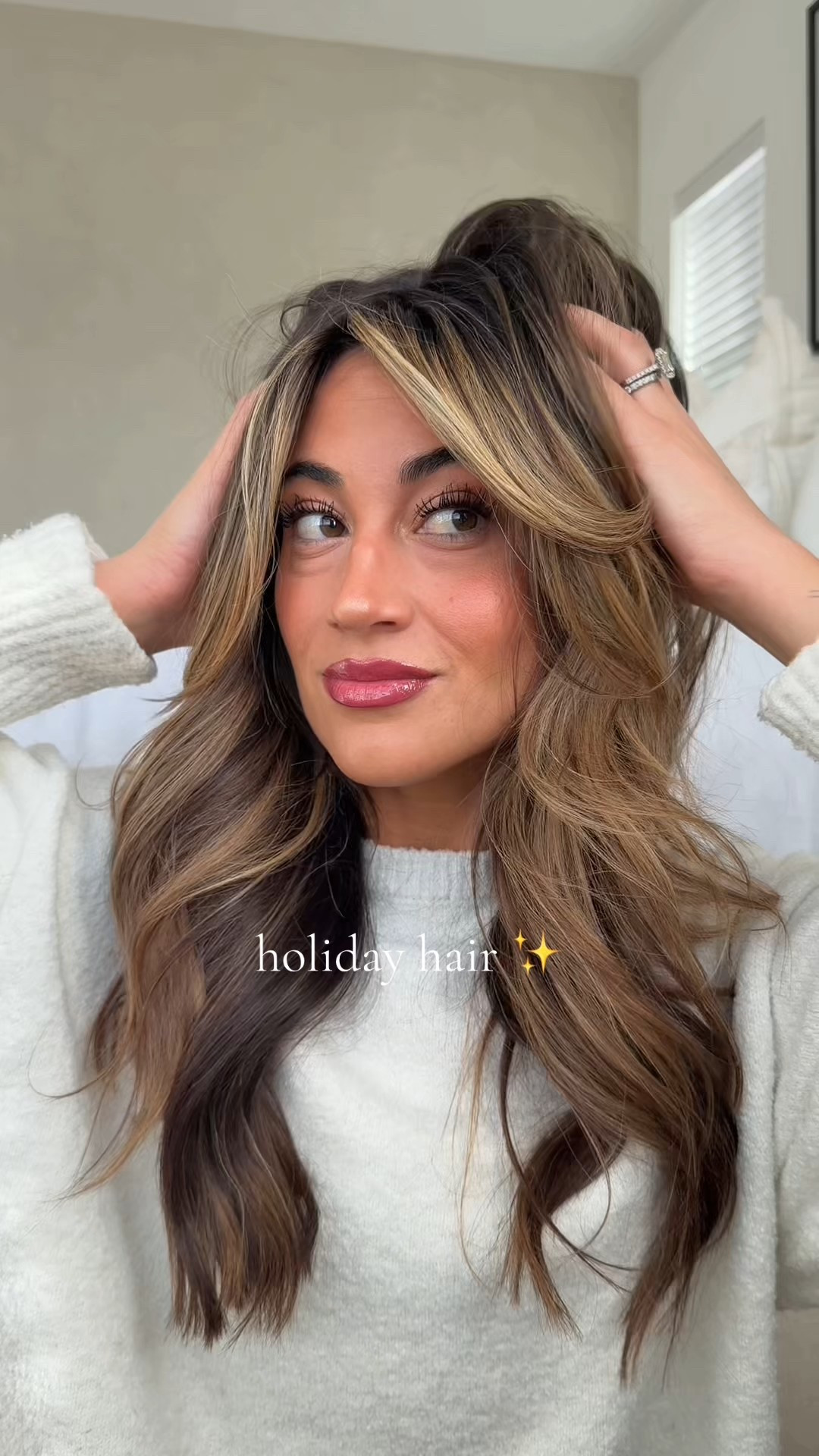 My version of soft glam curls 🤍 lip liner in Soar & gloss in Heat ❤️‍🔥 

#LTKHoliday #LTKgrwm #LTKBeauty