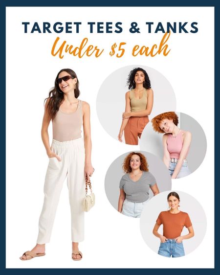 Who’s ready for warmer weather?! 🙋🏼‍♀️☀️🕶️ Now’s the time to stock up on staple pieces for Spring and Summet because Target has so many women’s tees and tanks on CLEARANCE!!! We picked a few of our highly rated favorites AND they’re all under $5!!! 🔥🤩🙌🏼😱🤯

#LTKSale #LTKstyletip #LTKsalealert