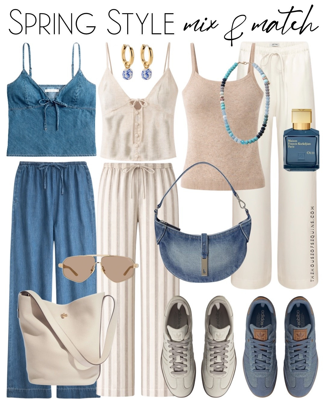 Shop Abercrombie spring outfits!  Matching sets, resort wear, vacation outfits linen set, satin pants, chambray pants, Ralph Lauren polo bag, Tory Burch bag, adidas samba, beaded necklace, statement necklace

Follow my LTK @thehouseofsequins on the @shop.LTK app to view this post and get my exclusive app-only content!

#liketkit 
@shop.ltk
https://liketk.it/5Uj3X

#LTKTravel #LTKootd #LTKSaleAlert