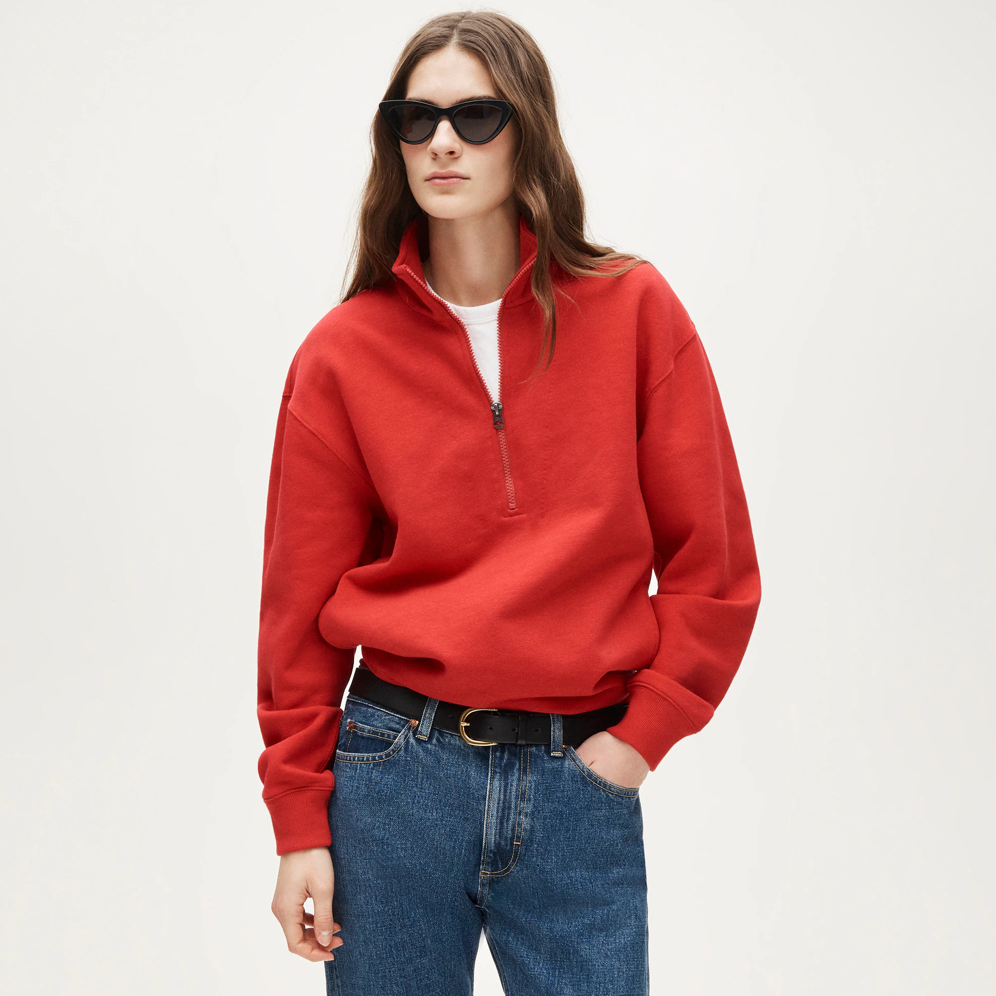'83 fleece quarter-zip sweatshirt | J. Crew US
