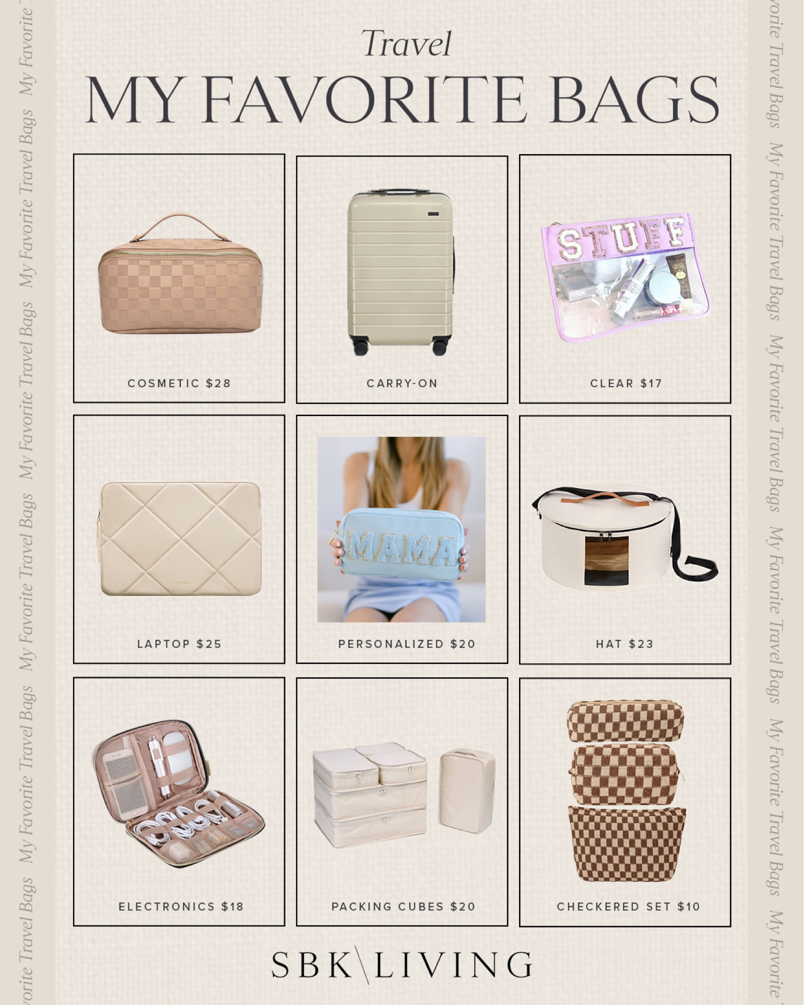 TRAVEL \ my favorite bags!

Amazon
Skincare
Beauty
Makeup
Packing 
Carry on 

#LTKItBag #LTKFindsUnder50 #LTKTravel