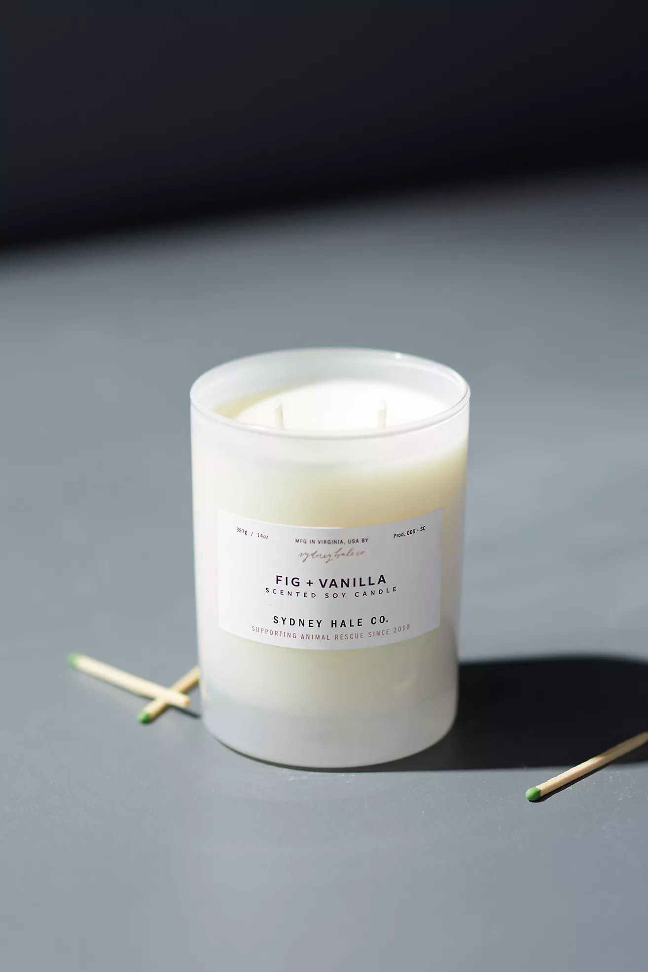Sydney Hale Candle, Fig + Vanilla | Anthropologie (US)