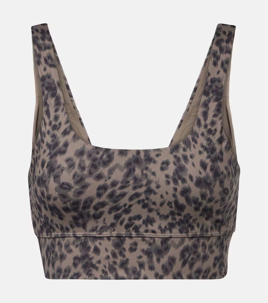 Varley Cori cheetah-print sports bra | Mytheresa (US/CA)