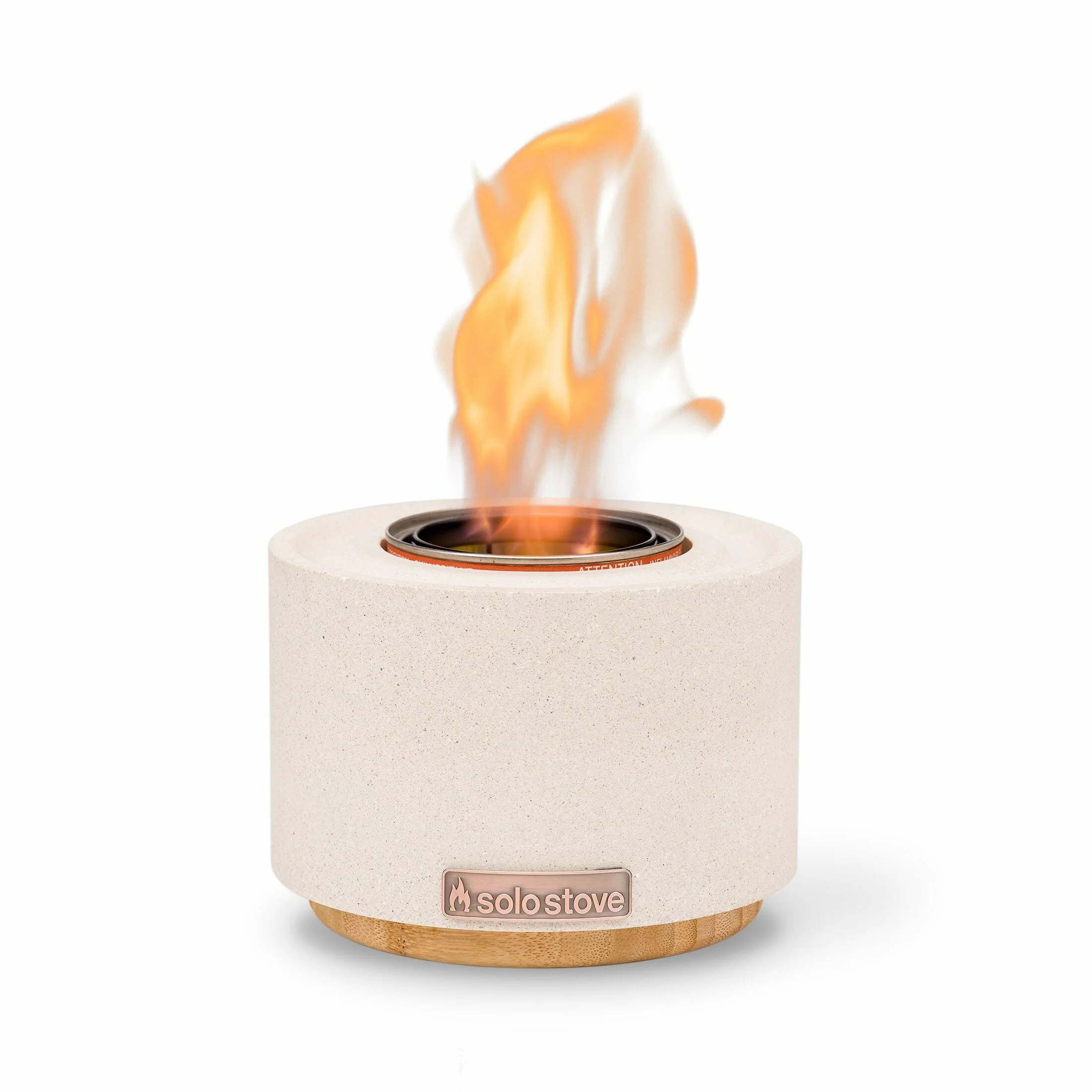 Solo Stove Cinder 6" Tabletop Fire Bowl, Natural Stone, Clean Burning Gel Fuel, Smokeless Indoor ... | Walmart (US)
