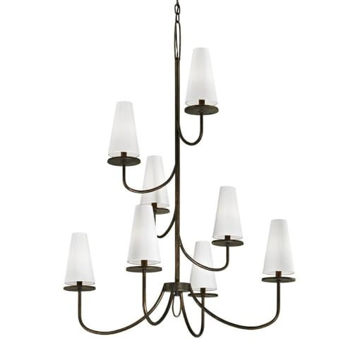 Troy Lighting F6298-TBZ Marcel - Eight Light Chandelier | Amazon (US)