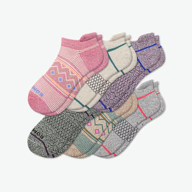 Women's Holiday Ankle Socks 6-Pack | Bombas