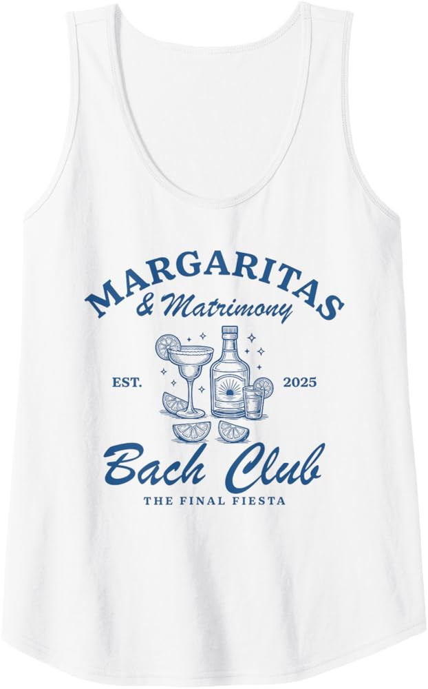 Margarita Social Club Est Tequila Cocktail Club Drinking Tank Top | Amazon (US)