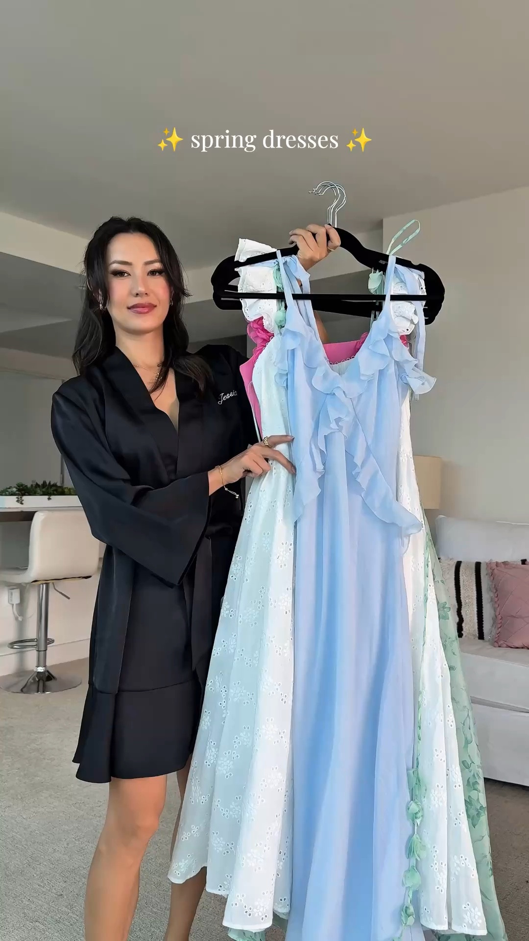 Pretty spring dresses 😍😍 size XS in all but the pink dress runs small and I should have gotten a small so I could actually zipper it up! 

Eyelet dress, ruffle dress, floral appliqué dress, mini dress, maxi dress, Easter dresses, vacation outfits 

#LTKSeasonal