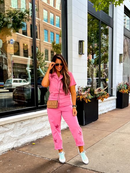 Nashville outfit pink jumpsuit 
Golden goose 

#LTKshoecrush #LTKcurves #LTKstyletip