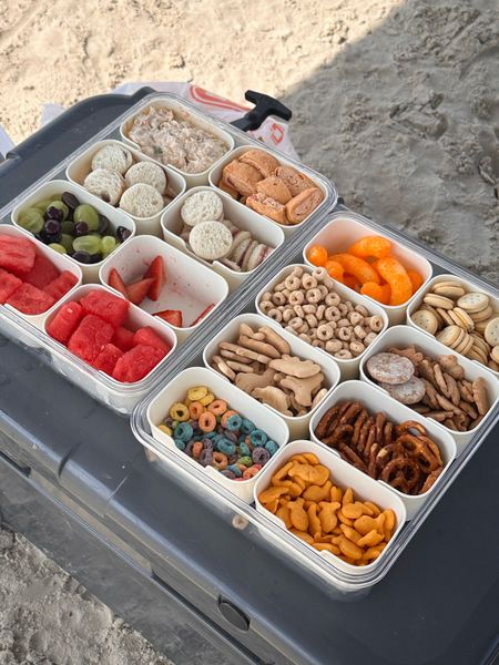 These snack boxes were the best for the beach! Snack box, adult snack box, beach vacation, beach essentials, snack tray, fruit try, kids snacks. Callie Glass 

#LTKSeasonal #LTKKids #LTKTravel