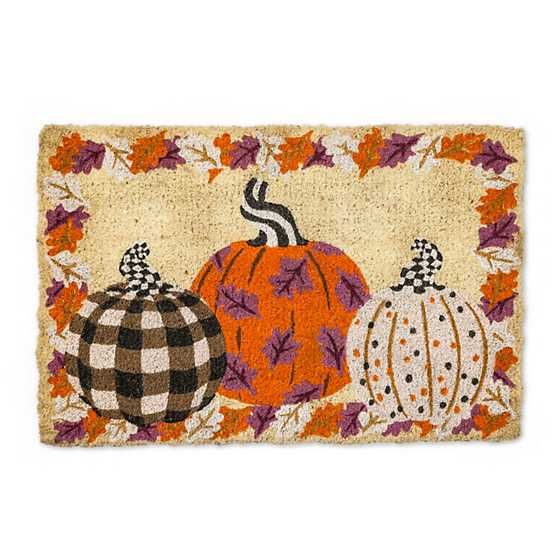 Pumpkin Palooza Entrance Mat | MacKenzie-Childs