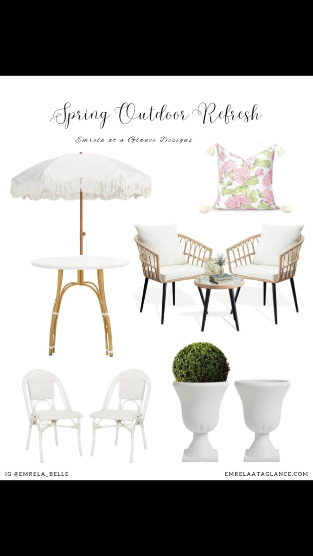 Spring French Outdoor Refresh

#LTKHome #LTKSpringSale #LTKSeasonal