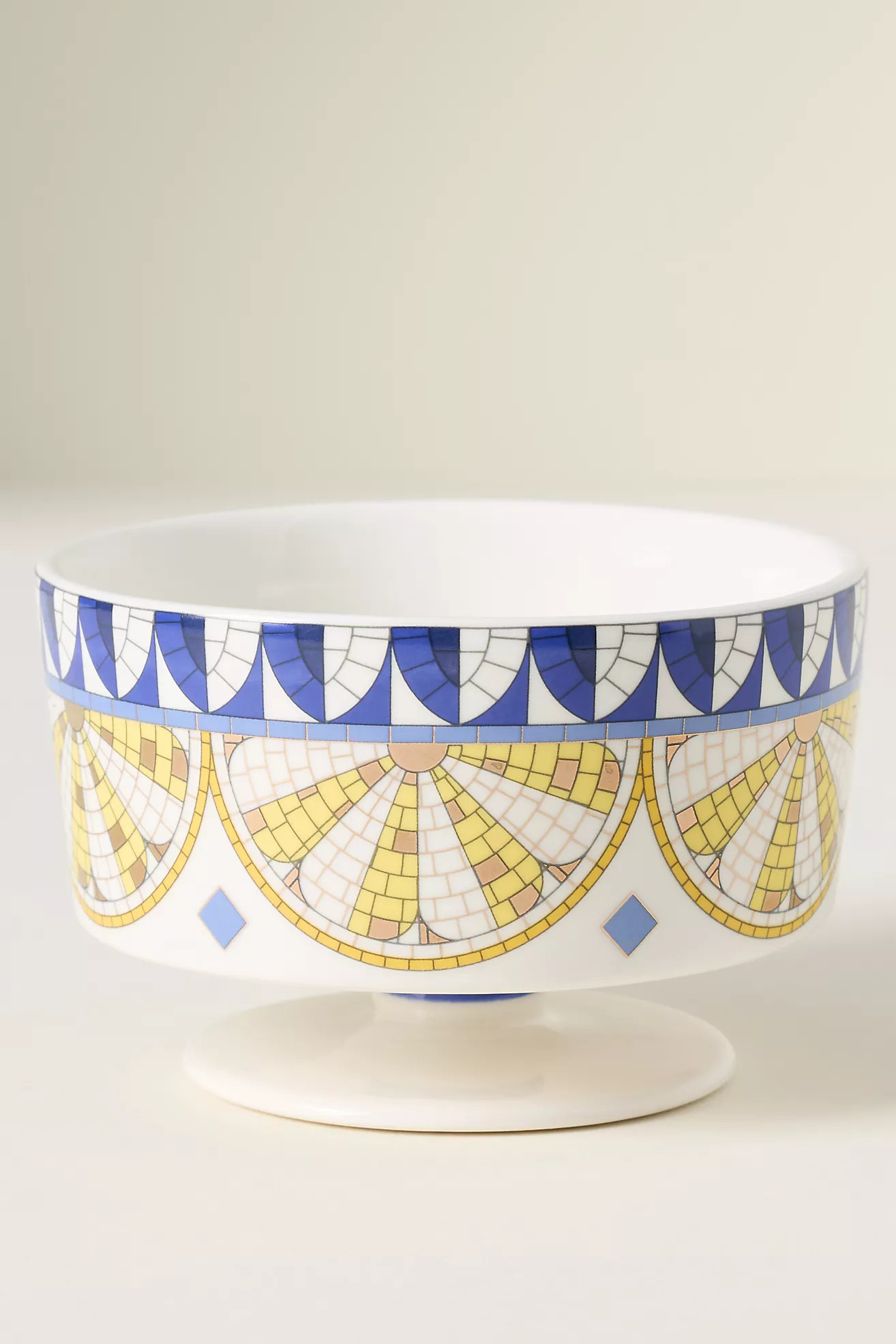The Bistro Tile Stoneware Gelato Bowl: Italia Edition | Anthropologie (US)