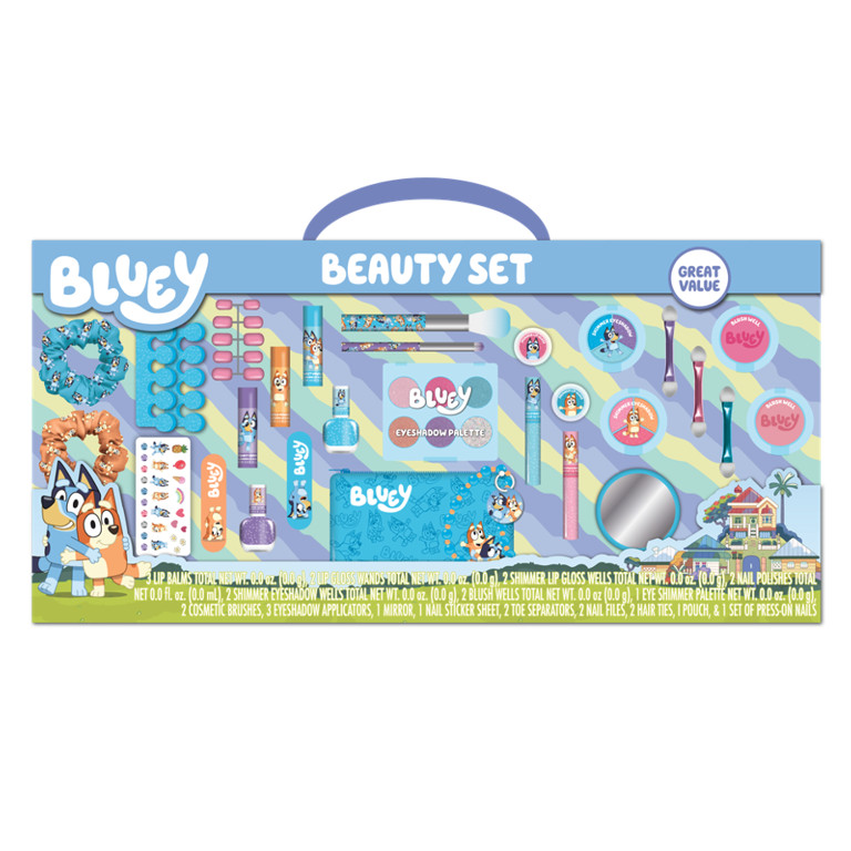 Bluey Mega Beauty Set, 27 Pieces | Walmart (US)