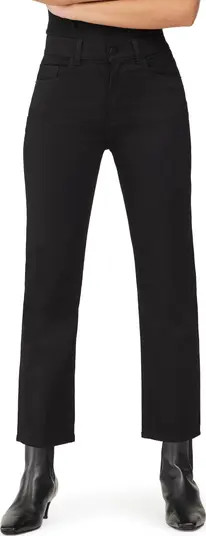 Patti High Waist Ankle Straight Leg Jeans | Nordstrom