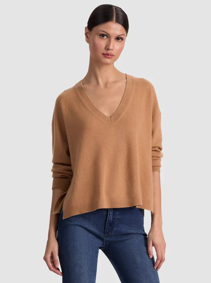 WILLIAMS CASHMERE PULLOVER | Alice + Olivia