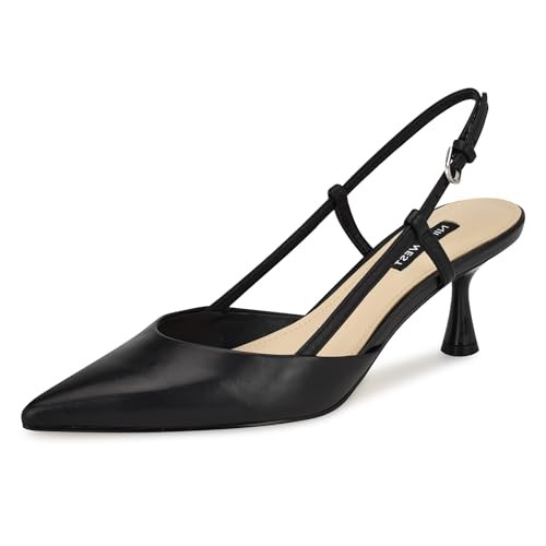 Nine West Women's Rhonda Pump, Black Leather 003, 6.5 | Amazon (US)