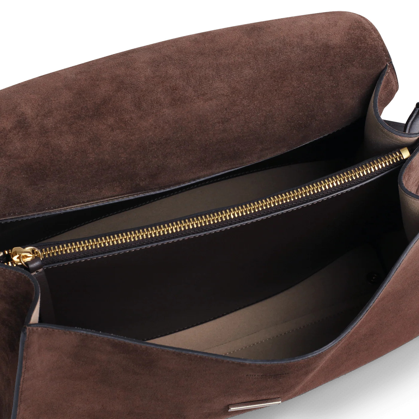 Amelot - Chocolate Suede Leather | ATELIERS AUGUSTE