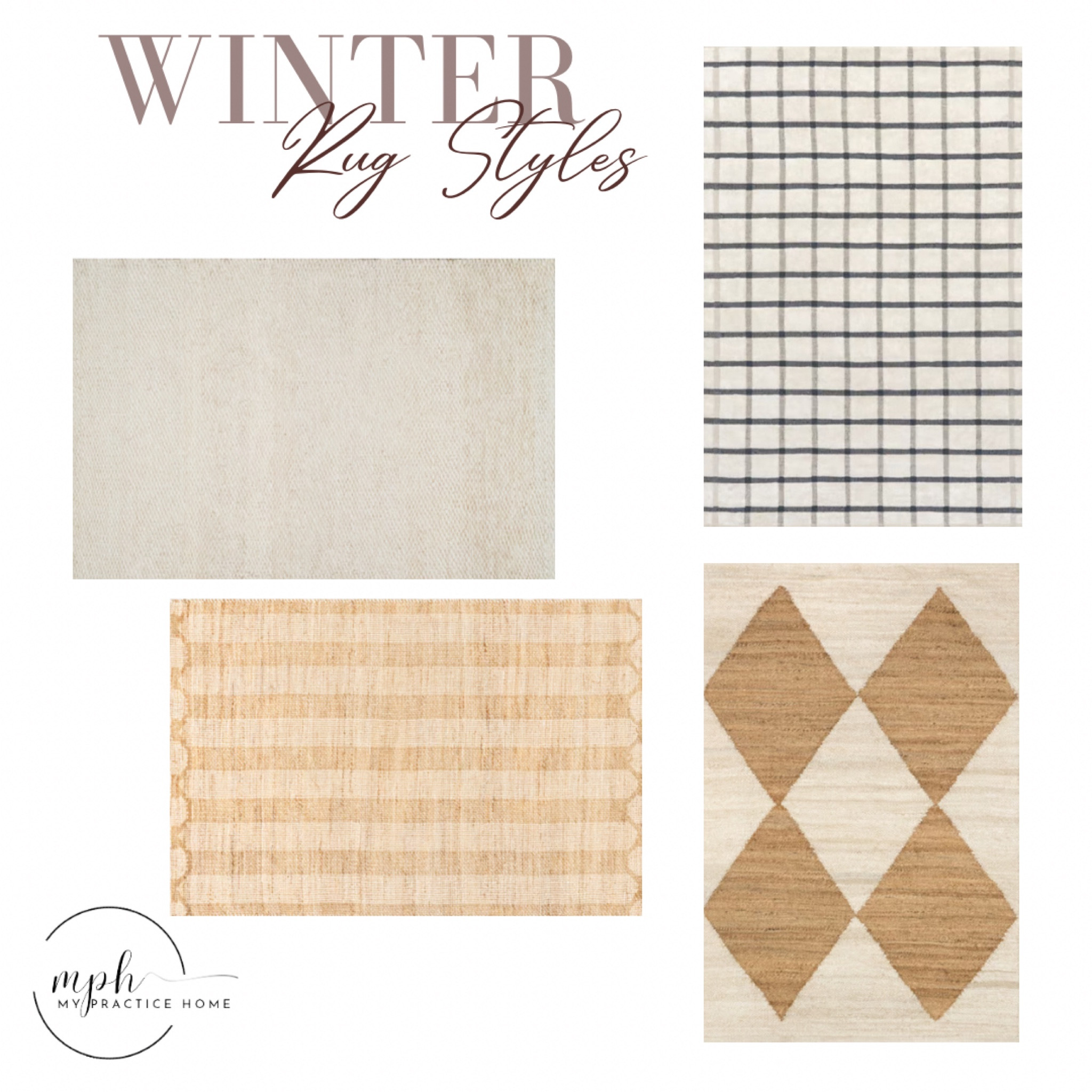 Winter Rug Styles in my Home
BOGO 50% off at Rugs USA

#LTKhome #LTKSeasonal #LTKsalealert