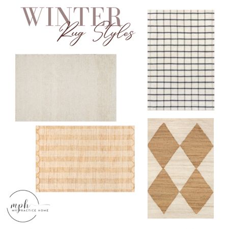 Winter Rug Styles in my Home
BOGO 50% off at Rugs USA

#LTKhome #LTKSeasonal #LTKsalealert