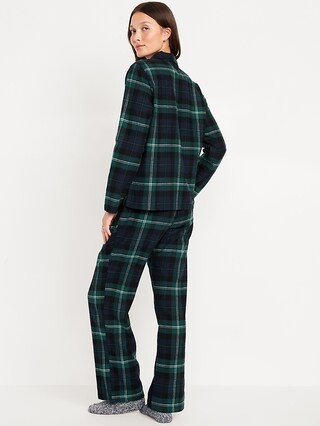 Flannel Pajama Set for Women | Old Navy (US)
