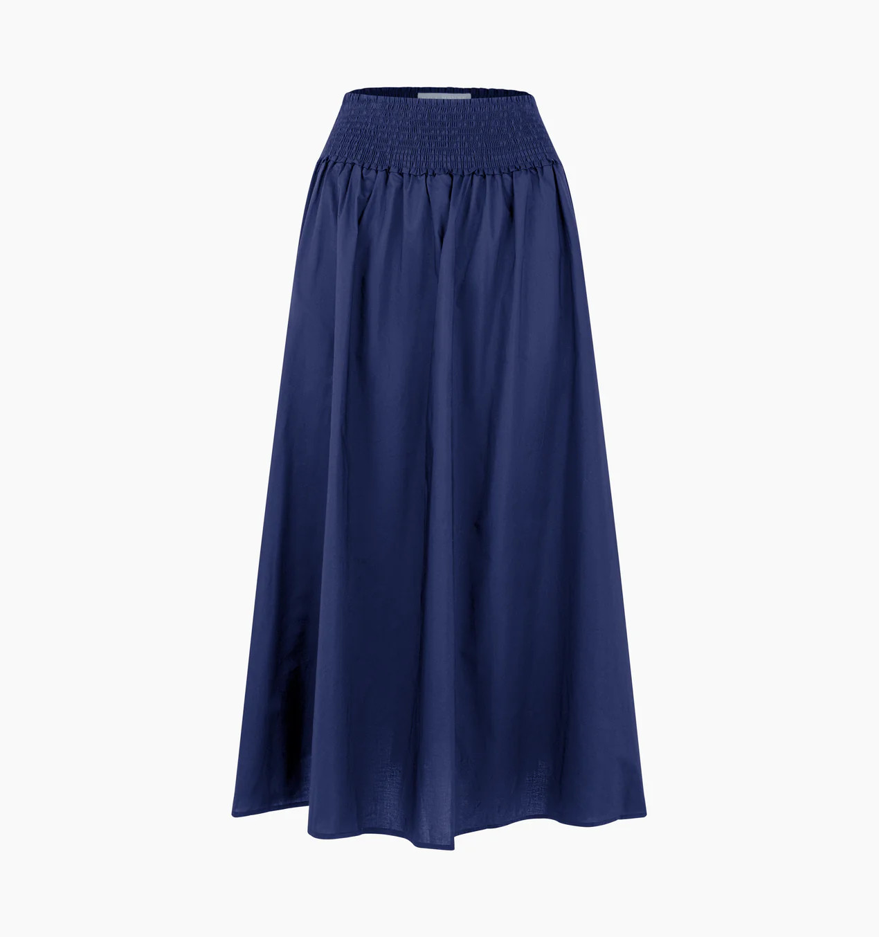 The Delphine Nap Skirt - Navy Cotton | Hill House Home US