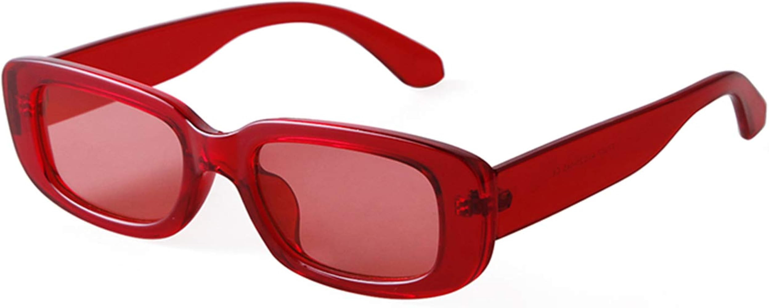 ADE WU Rectangle Sunglasses for Women Men Retro 90s Sunglasses Womens Trendy Rectangular Sun Glas... | Amazon (US)