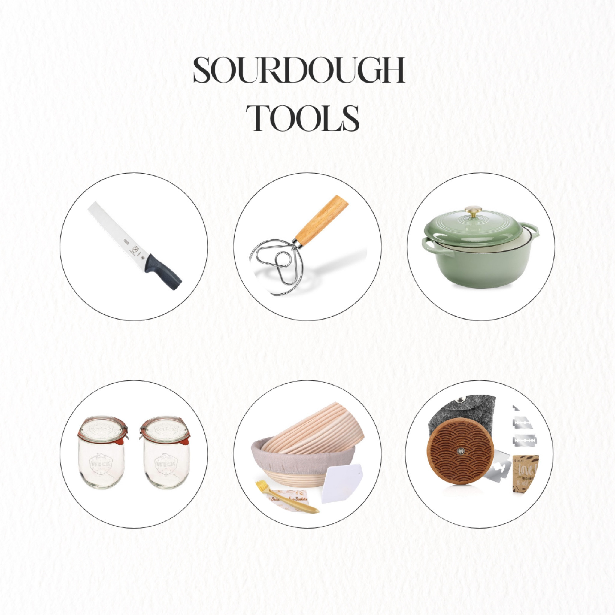 Sourdough tools I use in my kitchen! 

#LTKhome