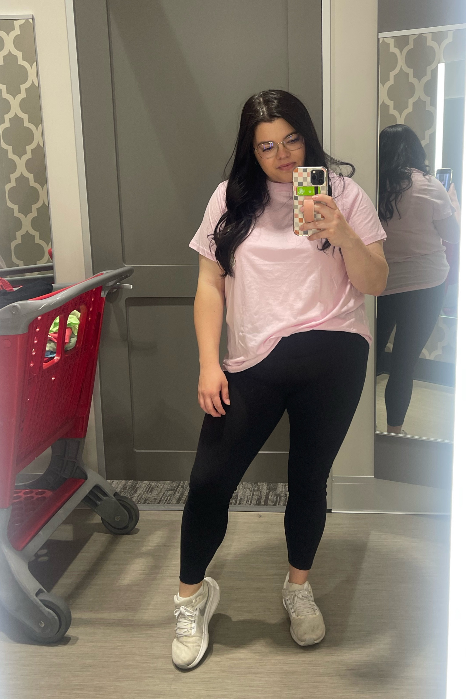 Love this light pink basic tee! I would size up or wear a nude bra because it is slightly see through but still so cute🌸

casual mom style / brittneyablog

#LTKmidsize #LTKstyletip 

#LTKSeasonal