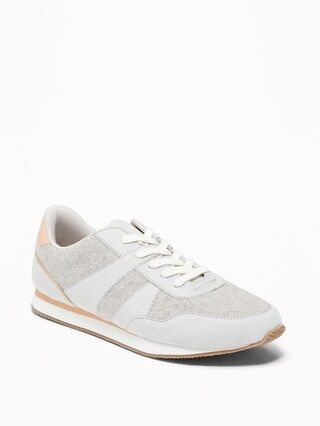 Retro Brushed-Felt Sneakers for Women | Old Navy US